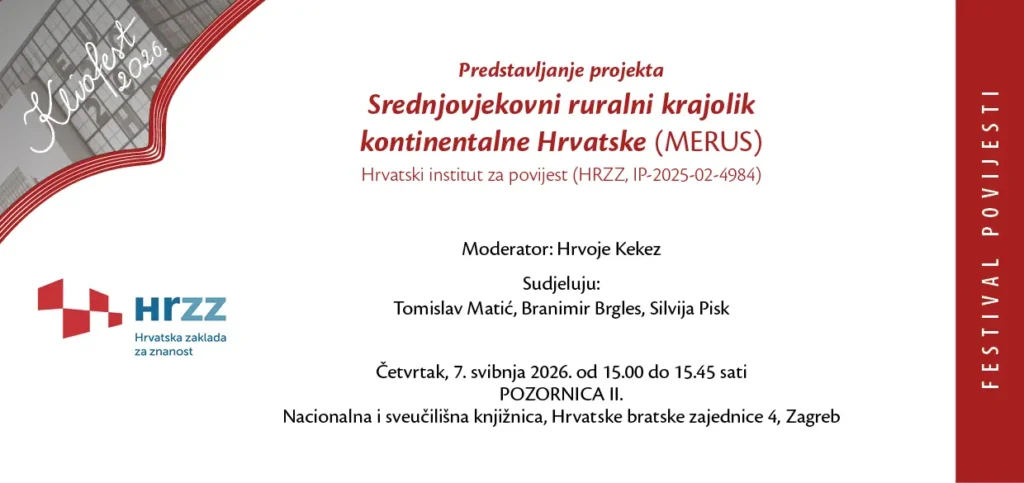 Predstavljanje projekta MERUS u Nacionalnoj i sveučilišnoj knjižnici